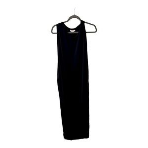 Helmut Lang Black Cut Out Multi-Way Wear Midi Dress